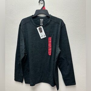 Member's Mark Men's Long Sleeve Brushed Fabric Tech Crew Shirt  XL New With Tags